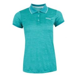 Damska Koszulka Polo Remex II. Niebieskie koszulki polo Regatta, bez wzorów, bez kołnierzyka, bez ramiączek. Za 47.99 zł.