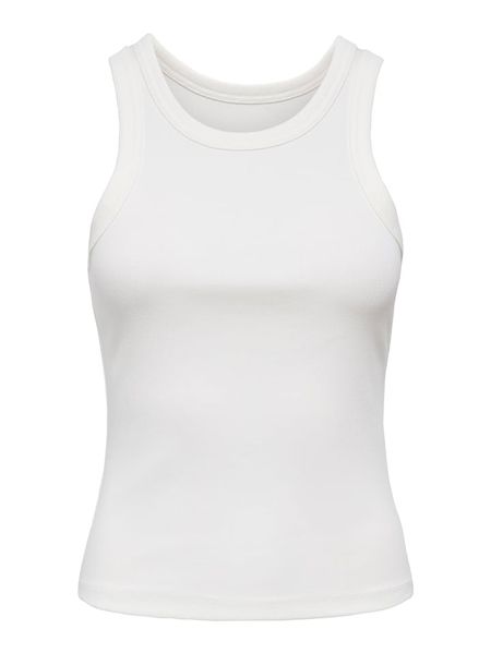 ONLY Top w kolorze białym rozmiar: XL. Białe topy Only, xl, bez wzorów, bez kołnierzyka, bez ramiączek. Za 61.46 zł.