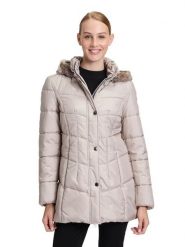 Betty Barclay Płaszcz pikowany w kolorze beżowym rozmiar: 48. Brązowe płaszcze Betty Barclay, bez wzorów, bez kaptura. Za 382.99 zł.