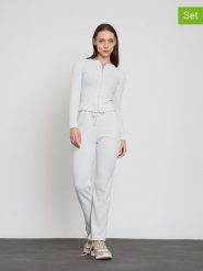 BGN 2-częściowy zestaw w kolorze jasnoszarym rozmiar: 36. Szare swetry BGN, bez wzorów, bez ramiączek. Za 152.99 zł.