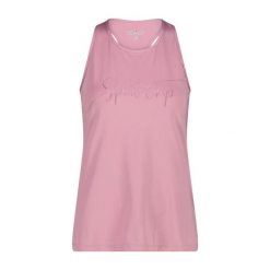Damski tank top CMP. Czerwone topy CMP, xl, bez wzorów, bez kołnierzyka, bez ramiączek. Za 212.50 zł.