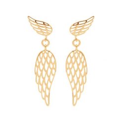 Kolczyki wiszące Skrzydła pozłacane. Kolczyki Lilou, pozłacane. Za 279.00 zł.