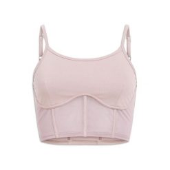 Biustonosz dla kobiet Superdry Sport Tech. Fioletowe bielizna sportowa Superdry, bez wzorów. W wyprzedaży za 157.30 zł.