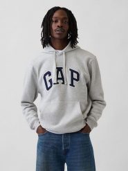 GAP Bluza w kolorze srebrnym rozmiar: XL. Szare bluzy GAP, xl, bez wzorów, z kapturem. Za 110.04 zł.