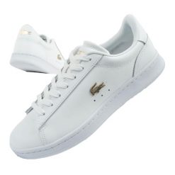 Buty sportowe damskie Lacoste Carnaby Set 224 1 SFA trampki. Białe obuwie sportowe Lacoste, bez zapięcia, trekkingowe. Za 459.00 zł.