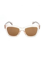 Adidas Damskie okulary przeciwsłoneczne w kolorze beżowym rozmiar: 52. Brązowe okulary przeciwsłoneczne Adidas, bez wzorów, z tworzywa sztucznego. Za 100.95 zł.