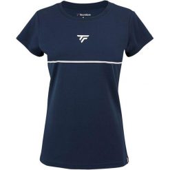 Koszulka tenisowa damska z krótkim rękawem Tecnifibre Perf Tee. Niebieskie bluzki TECNIFIBRE, s, bez wzorów, sportowe, bez kołnierzyka, bez ramiączek. Za 179.00 zł.