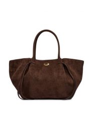 Guess Torebka HWSG22 37230 Brązowy ciemny. Brązowe torebki klasyczne Guess, z aplikacjami, ze skóry, bez dodatków. Za 674.99 zł.