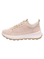 Legero Skórzane sneakersy "T4 RUN" w kolorze beżowym rozmiar: 40. Brązowe trampki Legero, bez wzorów, bez zapięcia. Za 272.96 zł.