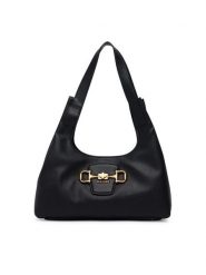 Guess Torebka Sunset HWBB23 14010 Czarny. Czarne torebki klasyczne Guess, z aplikacjami, ze skóry, bez dodatków. Za 584.99 zł.