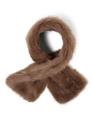 Opus szal ze sztucznego futra Kobiety brązowy, ONE SIZE. Brązowe szaliki Opus, bez wzorów. Za 149.95 zł.