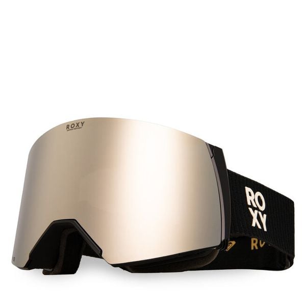 Gogle Roxy. Czarne okulary przeciwsłoneczne Roxy, bez wzorów, sportowe. Za 623.99 zł.