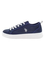 U.S. Polo Assn. Sneakersy w kolorze granatowym rozmiar: 38. Niebieskie trampki U.S. Polo Assn., bez wzorów, bez zapięcia. Za 105.38 zł.