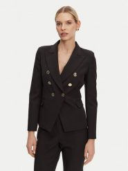 ARTIGLI Marynarka ACGI000839 Czarny Regular Fit. Czarne marynarki i żakiety Artigli, bez wzorów, z syntetyku. Za 459.99 zł.
