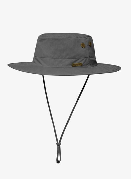 Kapelusz turystyczny Trekmates Borneo Hat. Szare kapelusze TREKMATES, bez wzorów, z materiału. Za 159.99 zł.