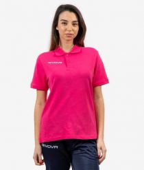 Koszulka polo Givova Cotone Piquet Summer Pink 2XL. Czerwone koszulki polo Givova, na lato, l, bez wzorów, z bawełny, bez kołnierzyka, bez ramiączek. Za 69.56 zł.