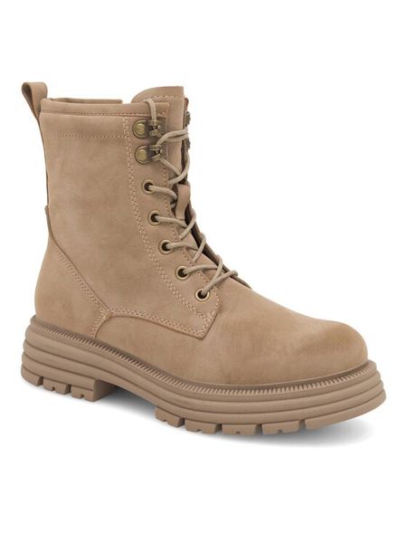 Jenny Fairy Trapery Icy WS6126-02 Beżowy. Brązowe botki Jenny Fairy, ze skóry. Za 169.99 zł.