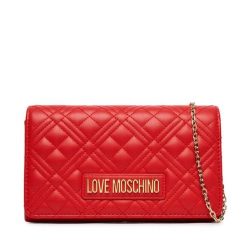 Torebka LOVE MOSCHINO. Czerwone torebki klasyczne Love Moschino, bez wzorów, bez dodatków. Za 609.99 zł.