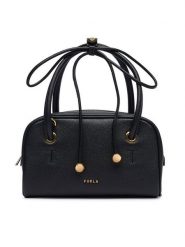 Furla Torebka Poppy Mini WE00915 BX4573 CN O6000 Czarny. Czarne torebki klasyczne Furla, bez wzorów, ze skóry, bez dodatków. Za 1,169.00 zł.