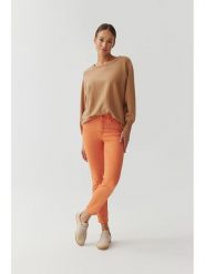 TATUUM Dżinsy - Slim fit - w kolorze pomarańczowym rozmiar: 40. Pomarańczowe jeansy Tatuum, z aplikacjami. Za 153.71 zł.