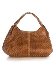 Lucca Baldi Skórzana torebka "Pitigliano" w kolorze jasnobrązowym - 41 x 34 x 30 cm rozmiar: onesize. Brązowe torby na ramię Lucca Baldi, bez wzorów, z materiału, na ramię, bez dodatków. Za 310.38 zł.