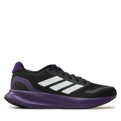 Buty do biegania adidas. Czarne obuwie sportowe Adidas, bez zapięcia, do biegania. Za 279.99 zł.