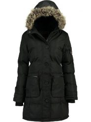 Canadian Peak Parka "Axelus" w kolorze czarnym rozmiar: XL. Czarne parki Canadian Peak, xl, bez kaptura. Za 284.45 zł.