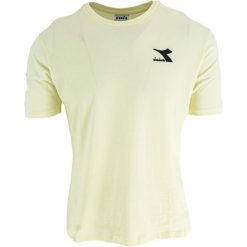 Podkoszulek Diadora L.T-SHIRT SS SLIT 102.17985120011, Kobiety. Białe koszulki sportowe Diadora, bez wzorów, z bawełny, bez ramiączek. Za 190.00 zł.