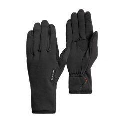 Rękawice trekkingowe Mammut Fleece Pro. Czarne rękawiczki Mammut, bez wzorów, sportowe. Za 179.99 zł.