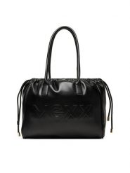 MEXX Torebka C-MEXX-S-004-08 Czarny. Czarne shopper Mexx, bez wzorów, z materiału, bez dodatków. Za 189.99 zł.