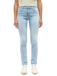 Mustang Dżinsy - Slim fit - w kolorze błękitnym rozmiar: W26/L34. Niebieskie jeansy Mustang, l, z aplikacjami, z podwyższonym stanem. Za 96.83 zł.