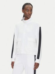 EA7 Emporio Armani Bluza 7W000171 AF12643 U0002 Biały Regular Fit. Białe bluzy EA7 Emporio Armani, s, bez wzorów, z syntetyku, bez kaptura. Za 379.99 zł.
