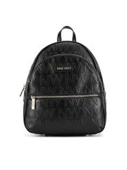 Nine West Plecak LX10046 Czarny. Czarne plecaki Nine West, bez wzorów, z tworzywa sztucznego. Za 299.99 zł.