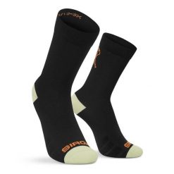 Turystyczne skarpety rowerowe Kolarstwo Siroko ST1 Black. Czarne skarpety SIROKO, bez wzorów, z tkaniny. Za 55.00 zł.