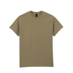 Ultra Bawełniana Koszulka Unisex Dla Dorosłych. Zielone bluzki GILDAN, m, bez wzorów, z bawełny, sportowe, bez kołnierzyka, bez ramiączek. Za 46.99 zł.