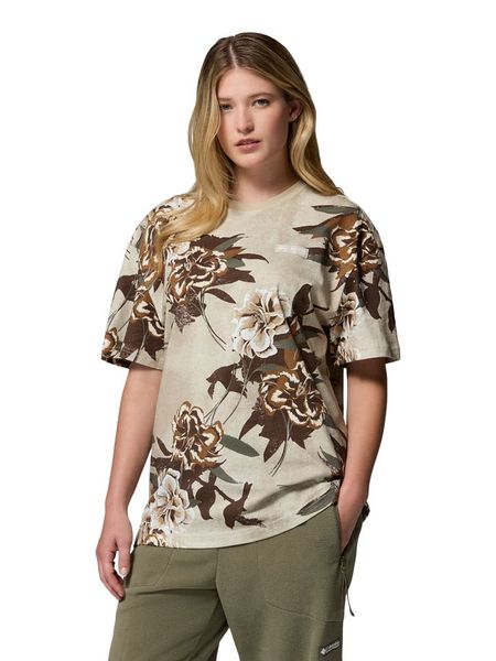 Columbia Koszulka "Sequoia" w kolorze khaki rozmiar: S. Brązowe bluzki Columbia, s, bez wzorów, z bawełny, bez kołnierzyka, bez ramiączek. Za 89.95 zł.