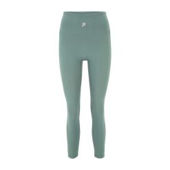Legginsy damskie FILA Raga High Waist 7/8. Zielone legginsy Fila, xs, bez wzorów, z elastanu, z podwyższonym stanem, długie. Za 129.99 zł.
