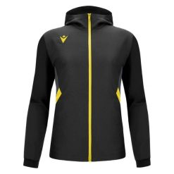 Bluza z kapturem z pełnym zamkiem błyskawicznym Macron Tiamat. Czarne bluzy Macron, l, bez wzorów, z materiału, z kapturem. Za 360.50 zł.