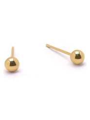 MOODE Kolczyki-wkrętki "Cassie" rozmiar: onesize. Żółte kolczyki MOODE, ze stali. Za 78.84 zł.