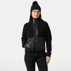 Płaszcz damski Helly Hansen Bliss Hybrid. Czarne płaszcze Helly Hansen, na jesień, s, bez wzorów, z elastanu, bez kaptura. Za 639.00 zł.