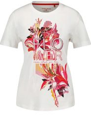Gerry Weber Koszulka w kolorze białym rozmiar: 38. Białe bluzki Gerry Weber, bez wzorów, z bawełny, bez kołnierzyka, bez ramiączek. Za 79.03 zł.