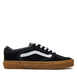 Vans. Czarne trampki Vans, bez wzorów, bez zapięcia. Za 219.99 zł.