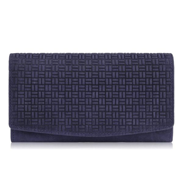 Portfel skórzany vintage granatowy Paolo Peruzzi T-109-HDB. Niebieskie portfele PAOLO PERUZZI, bez wzorów, ze skóry. Za 69.00 zł.