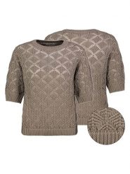Eight2Nine Sweter w kolorze brązowym rozmiar: L/XL. Brązowe swetry Eight2Nine, l, bez wzorów, bez ramiączek. Za 104.99 zł.