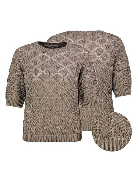 Eight2Nine Sweter w kolorze brązowym rozmiar: L/XL. Brązowe swetry Eight2Nine, l, bez wzorów, bez ramiączek. Za 87.61 zł.