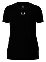 Under Armour Koszulka "Campus Core" w kolorze czarnym rozmiar: L. Czarne bluzki Under Armour, l, bez wzorów, bez kołnierzyka, bez ramiączek. Za 78.84 zł.