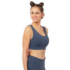 Stanik sportowy Fitness Siroko Air Flow+. Niebieskie bielizna sportowa SIROKO, s, bez wzorów, z elastanu. W wyprzedaży za 90.95 zł.