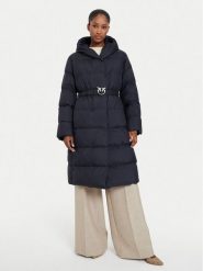 PINKO Płaszcz zimowy Collirio 103828 A11M Granatowy Regular Fit. Niebieskie płaszcze Pinko, na zimę, m, bez wzorów, z syntetyku, bez kaptura. Za 1,639.00 zł.