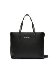 Valentino Torebka Zero VBS7B301 Czarny. Czarne torebki klasyczne Valentino, bez wzorów, ze skóry, bez dodatków. Za 389.99 zł.