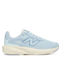 Buty do biegania New Balance. Niebieskie obuwie sportowe New Balance, bez zapięcia, do biegania. Za 249.99 zł.